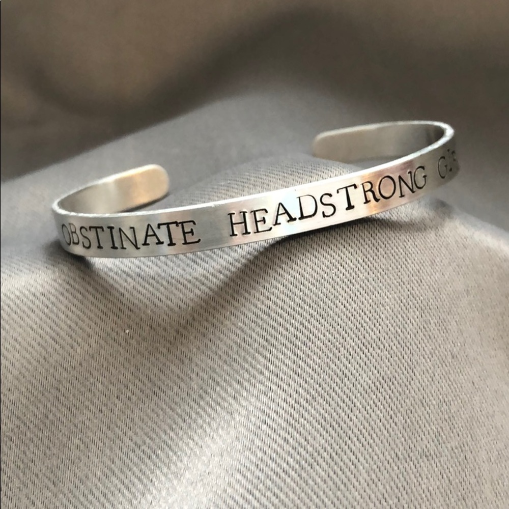 Literary Quote Bracelet (Pride and Prejudice)